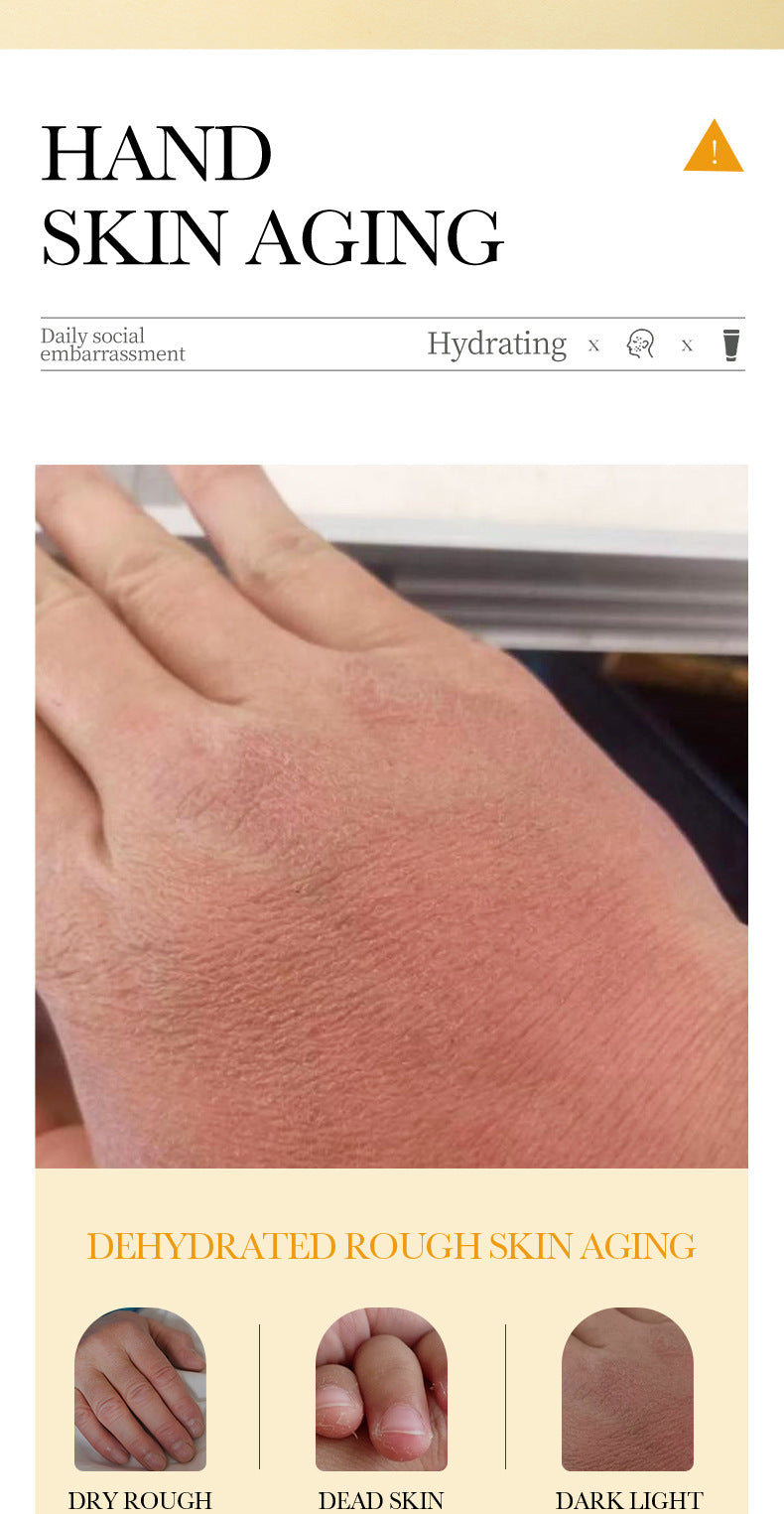 Honey and Vitamin E Hand Cream Moisturizing Lotion, enriched with glycerin, deeply hydrates and repairs dry, cracked hands