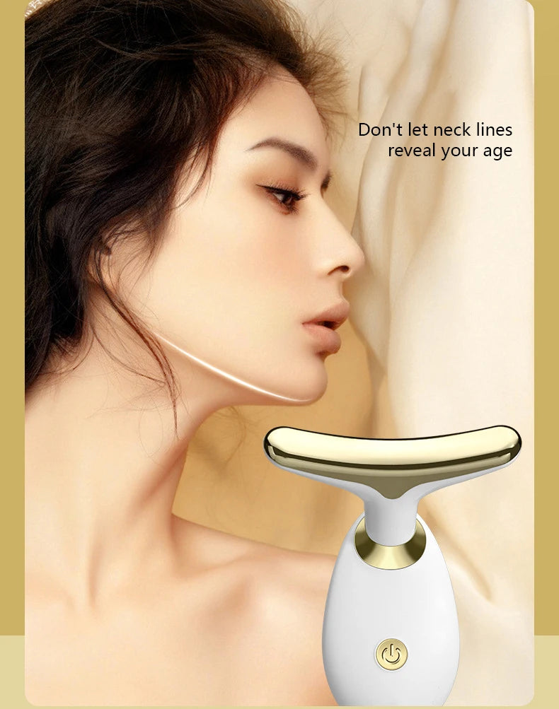 Face Neck Massager Household Lifting And Firming Facial Electric Introduction Lifting And Firming Beauty Massage Face Care Tools
