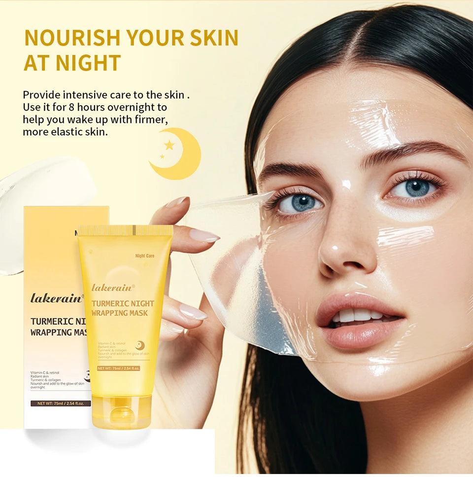 Korean Deep Collagen Mask Peel Off Mask Face Anti Wrinkle Lifting  Skin Care Masks Bio Pack Night Wrapping Woman Overnight Skin